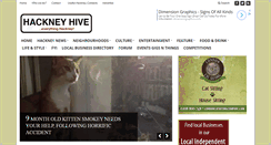 Desktop Screenshot of hackneyhive.co.uk